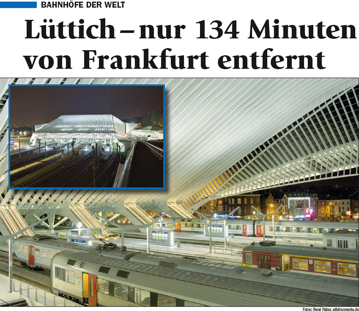 Bahnhöfe der Welt: Lüttich